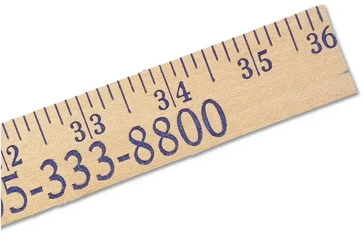 Promotional Yardsticks : Personalized Yardsticks & Rulers Custom Printed
