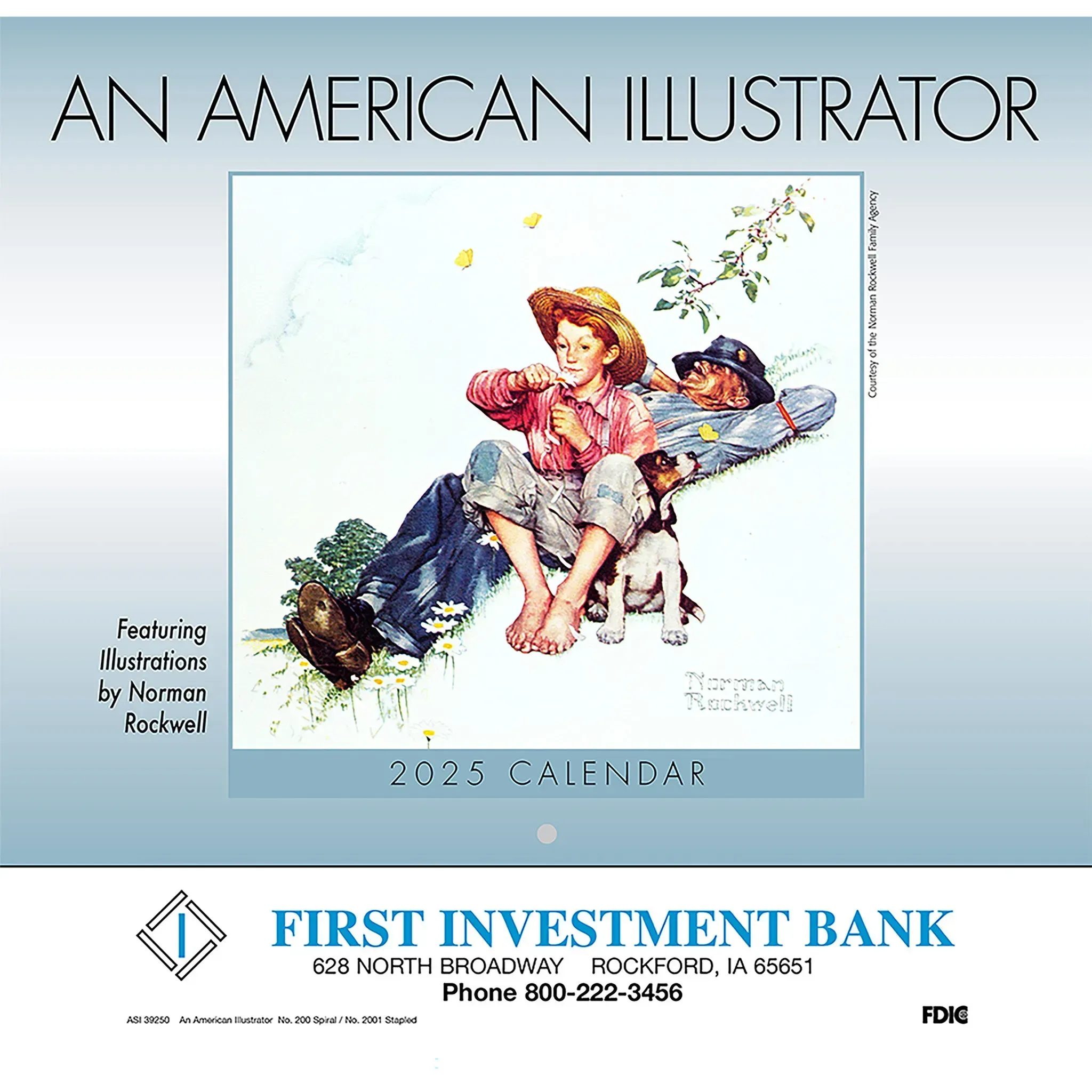 Promotional An American Illustrator Wall Calendar 2025 Stapled Promotional Product Inc Promotional An American Illustrator Wall Calendar 2025 Stapled Promotional Product Inc