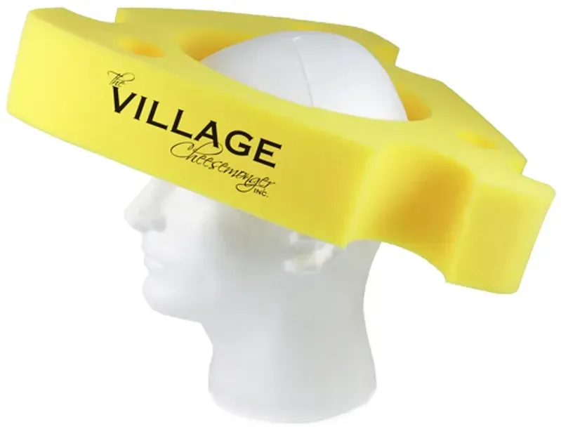 Logo Foam Cheese Hat Promotional Product Inc.